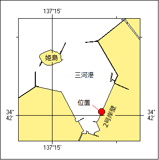 浅所存在位置図
