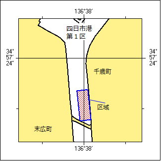 護岸整備工事位置図