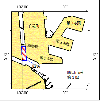 護岸改良工事位置図