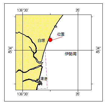 灯台改修工事位置図
