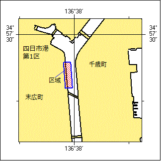 護岸補強工事位置図