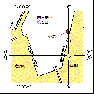 桟橋等不存在位置図