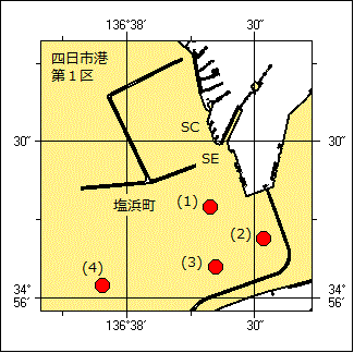 煙突存在位置図