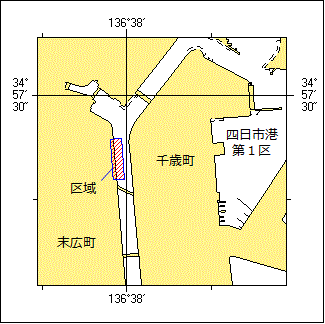 護岸補強工事位置図