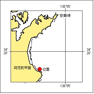 灯台現状変更位置図