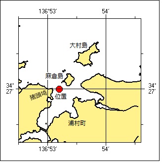 灯台現状変更位置図