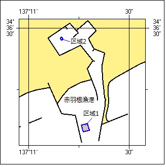 掘下げ作業区域図