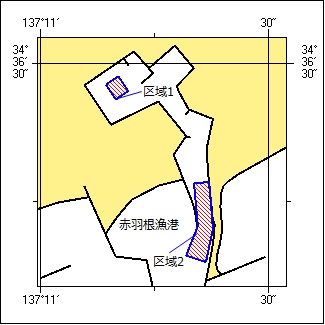 水路測量（赤羽根漁港）