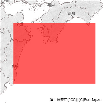 海底線敷設作業区域