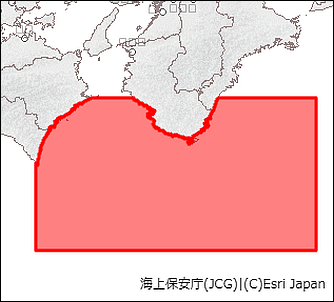 海洋調査実施海域