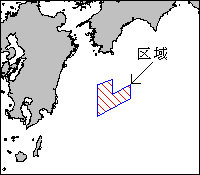 リマ海域、訓練海域