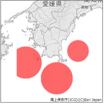 離着水訓練区域