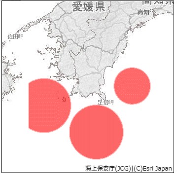 離着水訓練区域
