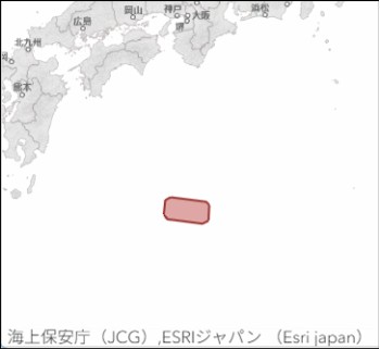 落下予想区域