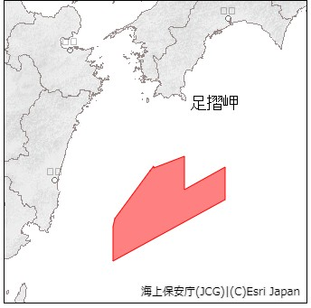 リマ海域及び付近、訓練海域
