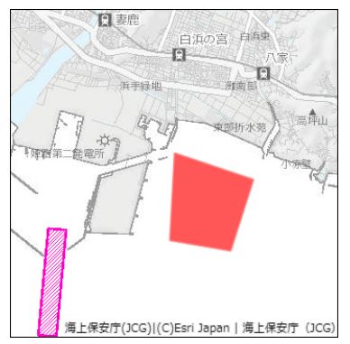 姫路港東区第2区において、養殖施設が設置されている。
