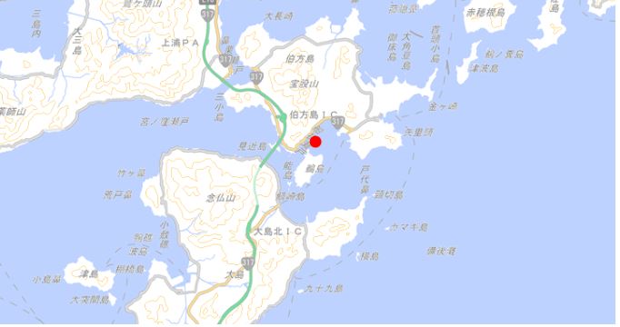 位置図（拡大）