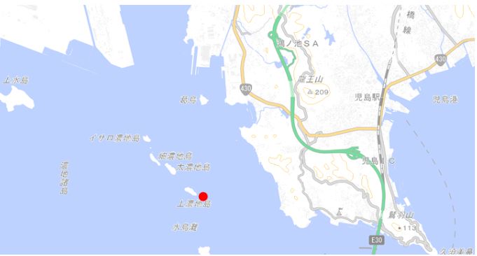 位置図（拡大）