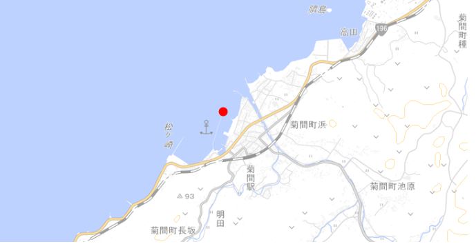 位置図（拡大）