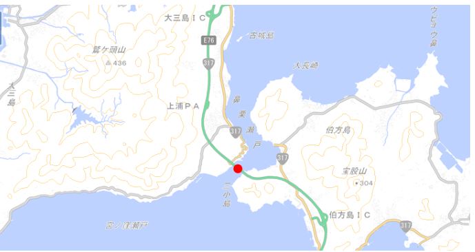 位置図（拡大）