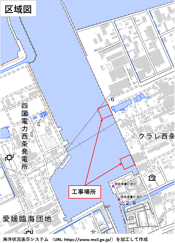 耐震補強工事場所区域図