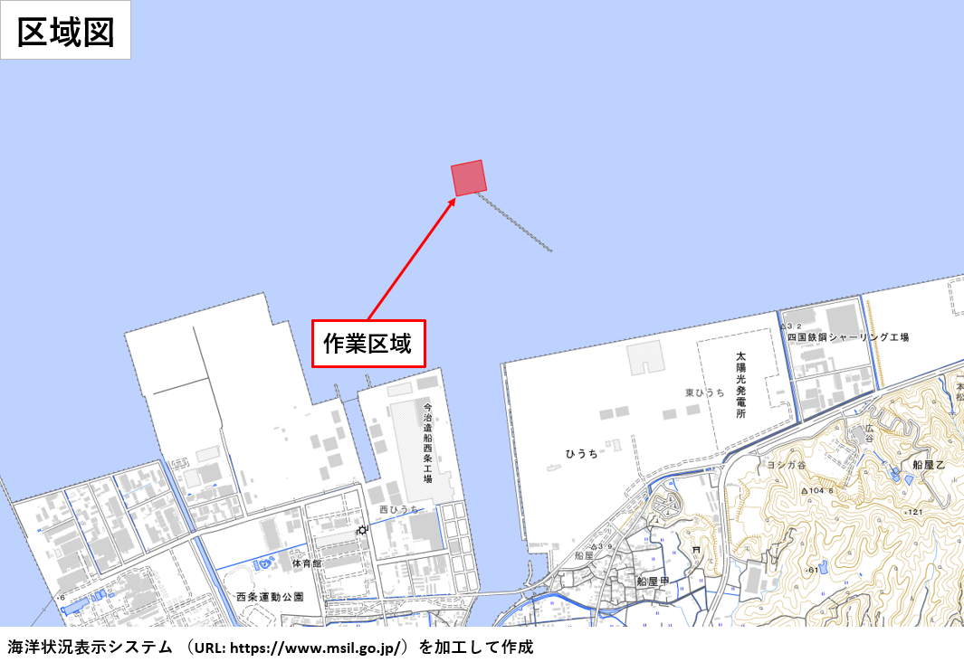 工事区域図