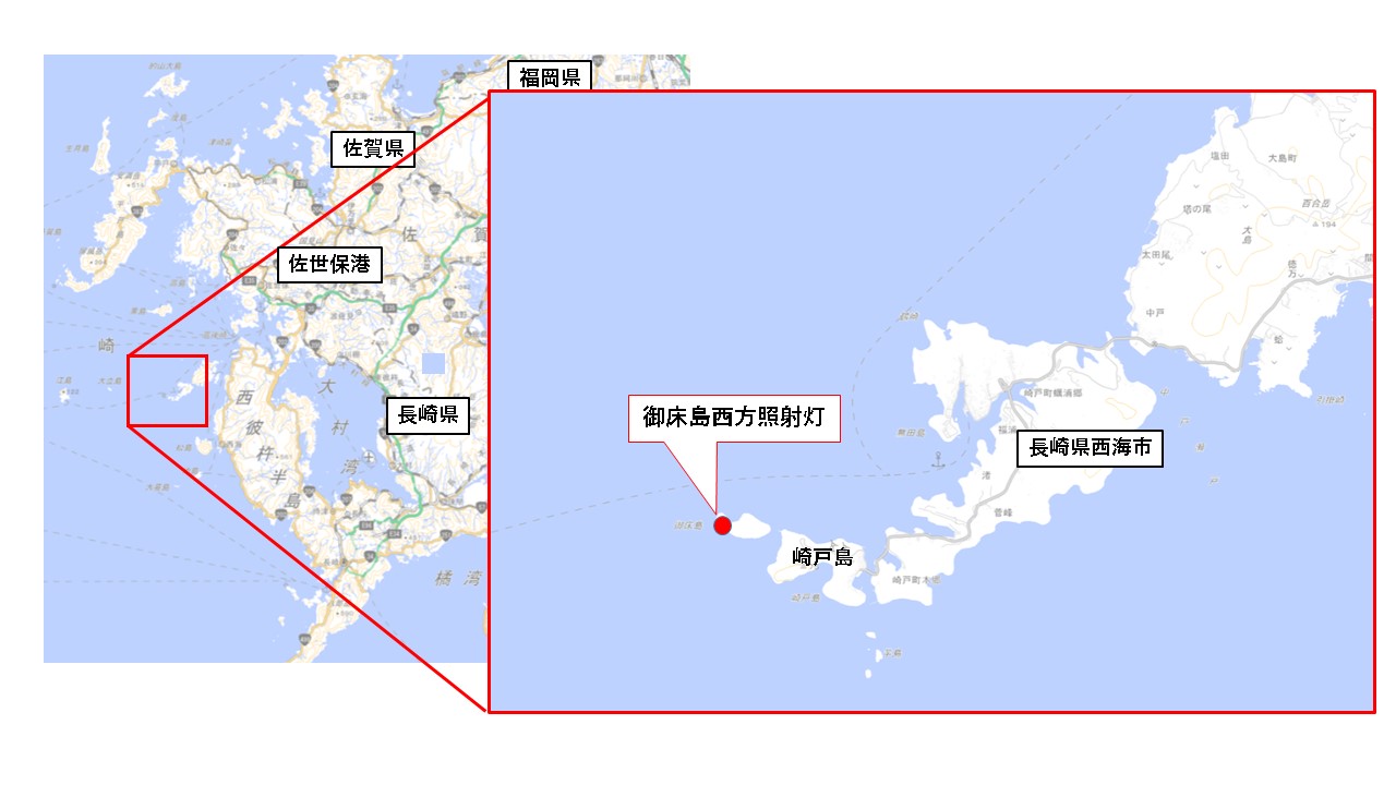 御床島西方照射灯