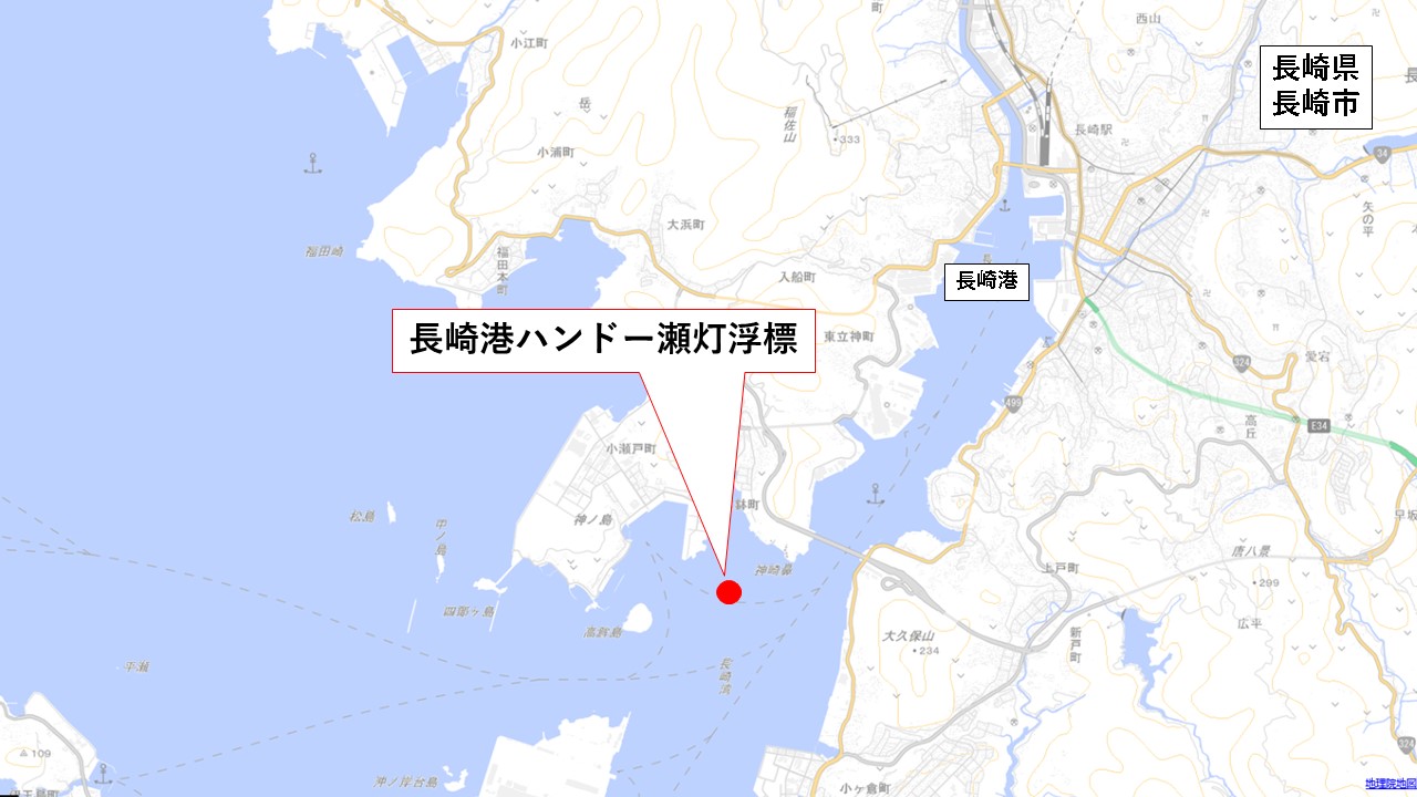 長崎港ハンドー瀬灯浮標