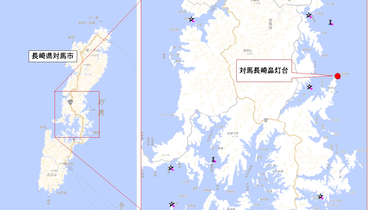 対馬長崎鼻灯台