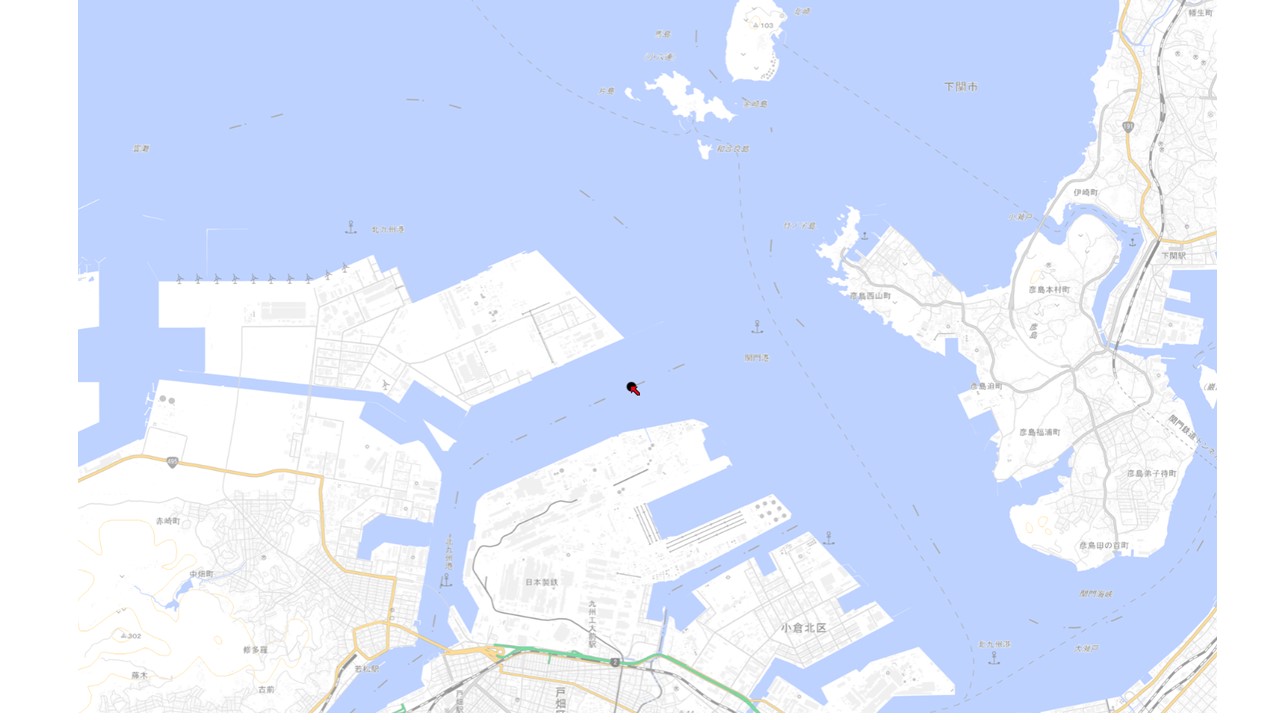 若松航路第一号灯浮標