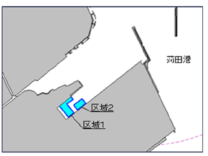 水路測量位置図