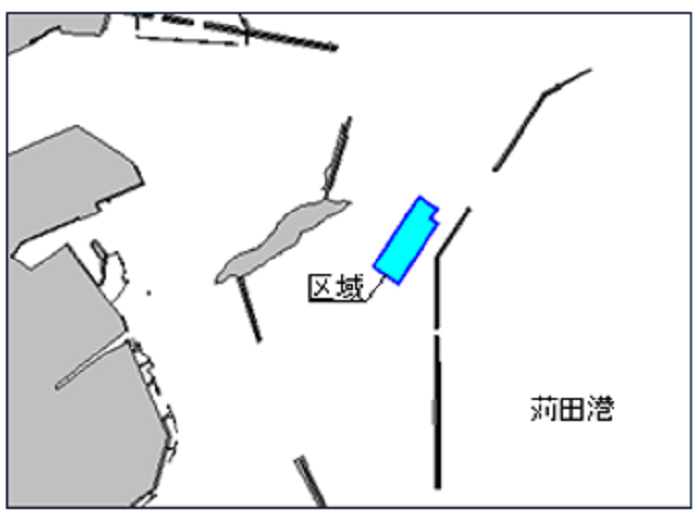 水路測量位置図