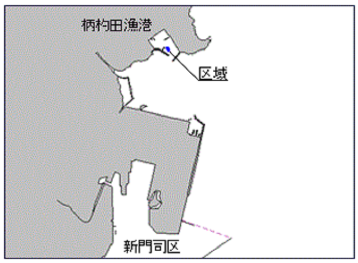 水路測量実施位置図