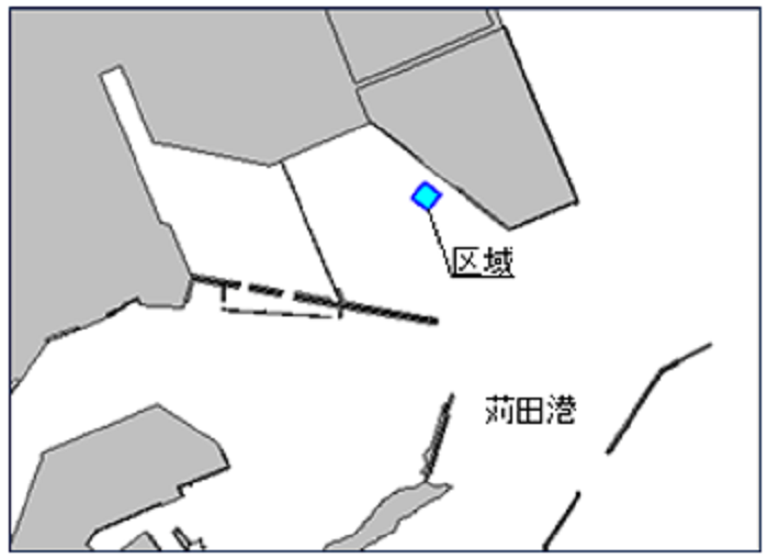 掘下げ作業実施位置図