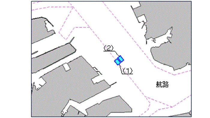 水路測量位置図