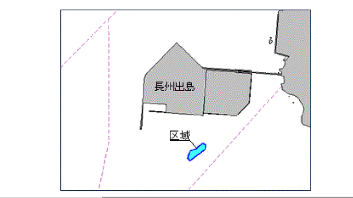水路測量実施位置図