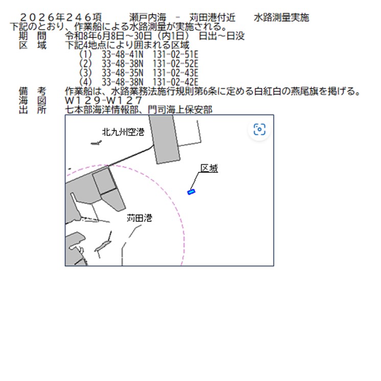 水路通報掲載内容