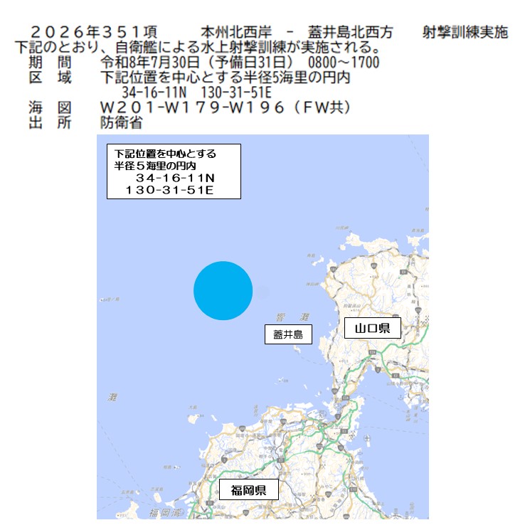 水路通報掲載内容