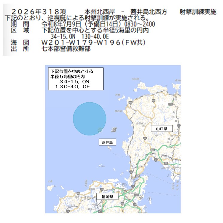 水路通報掲載内容