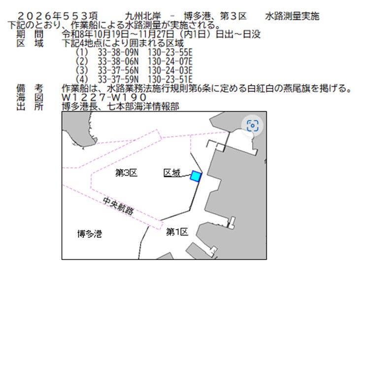 水路通報掲載内容