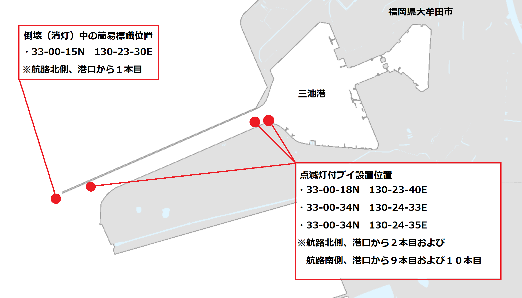 簡易標識位置図