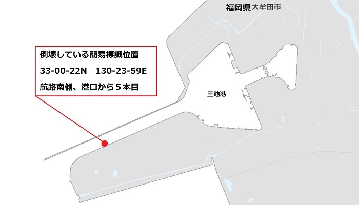 簡易標識位置図