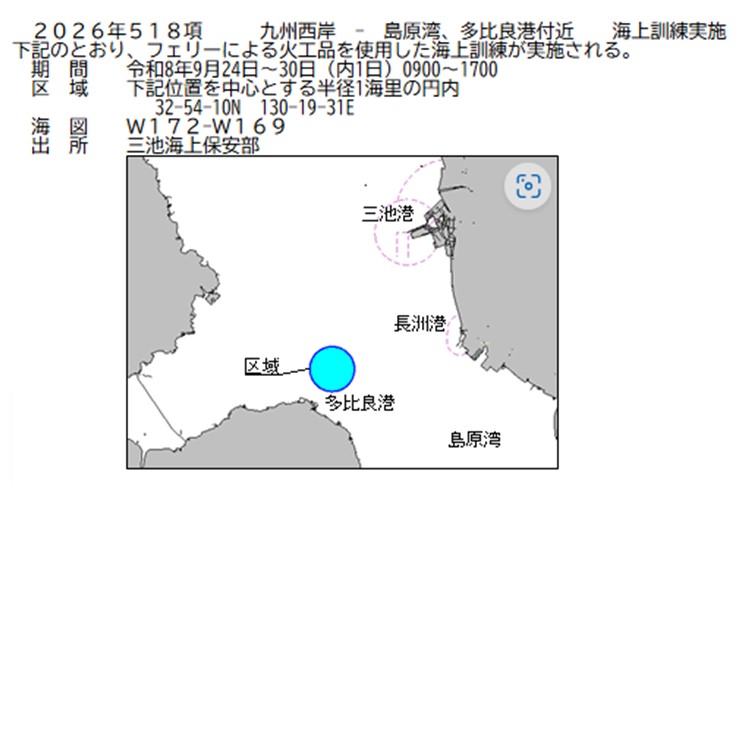 水路通報掲載内容