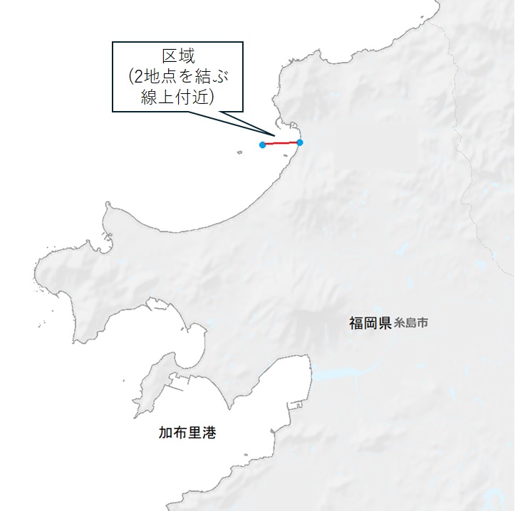 海底線点検位置