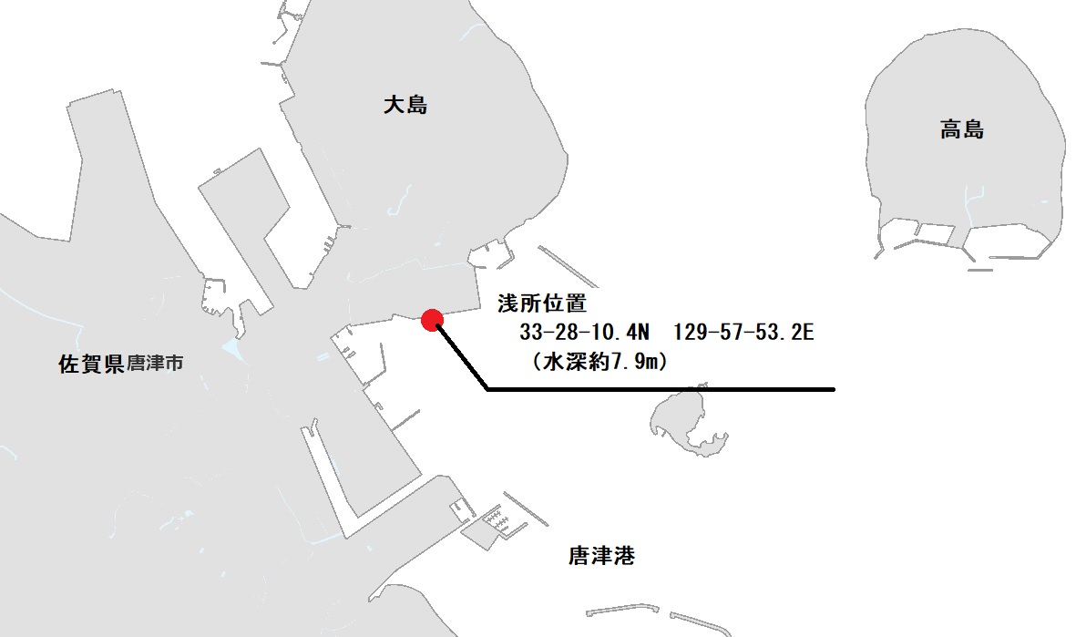 浅所存在位置図