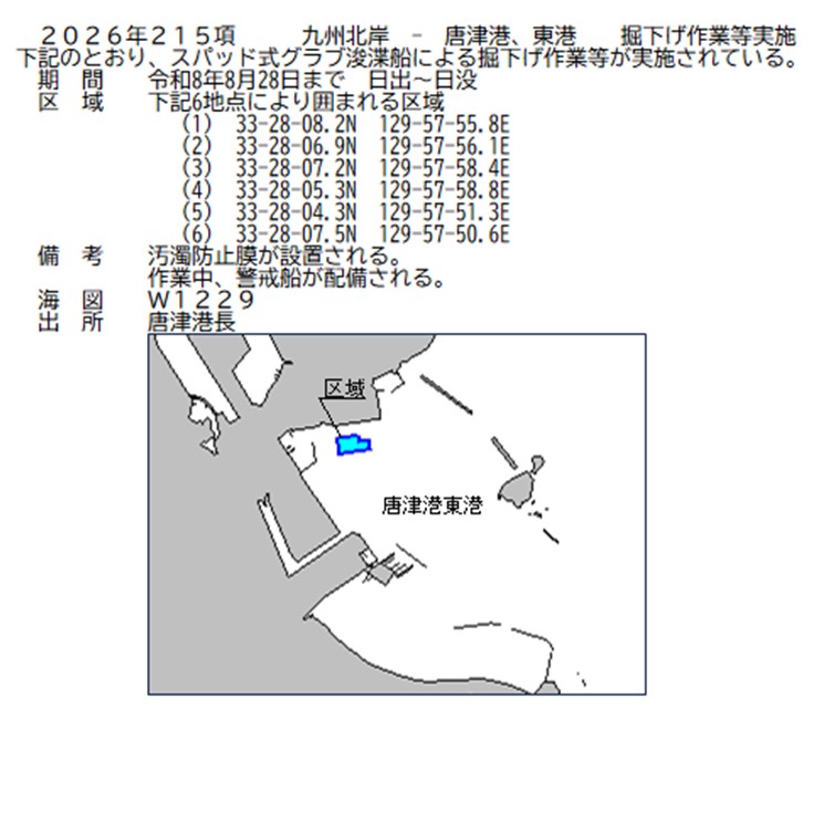 水路通報掲載内容