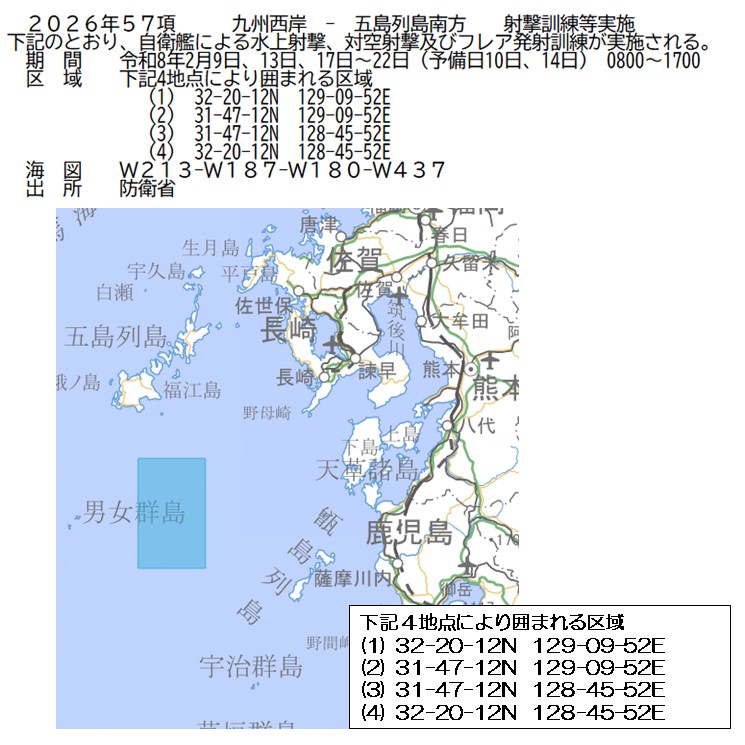 水路通報掲載内容