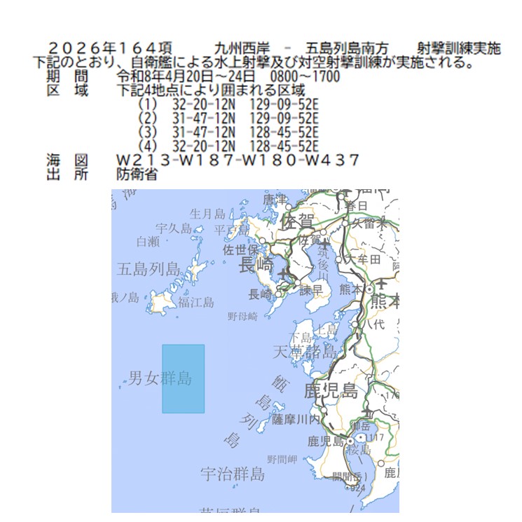 水路通報掲載内容