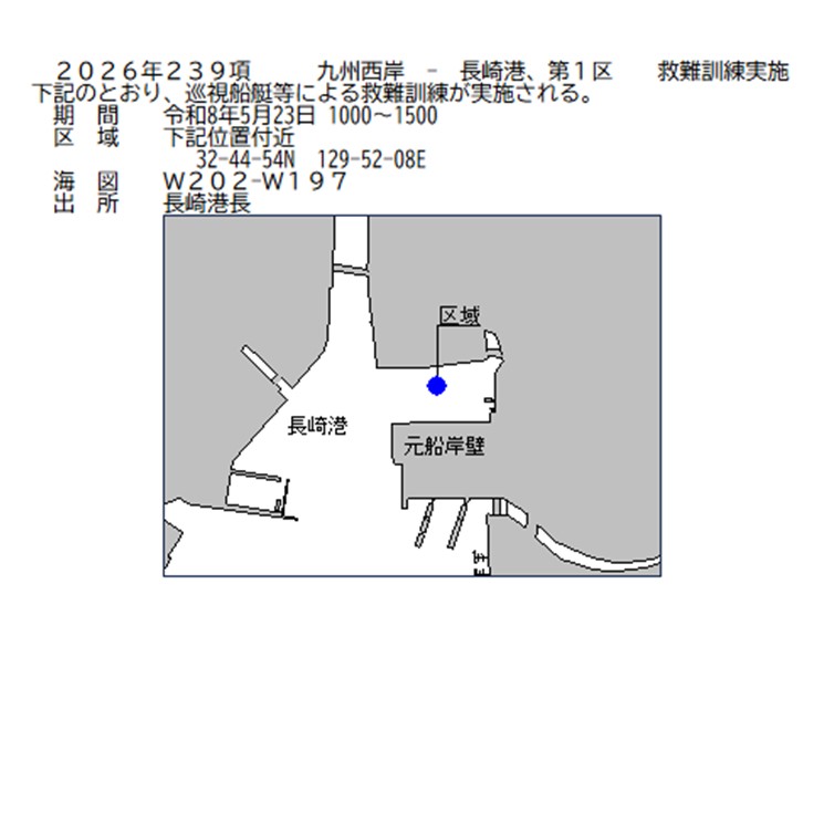 水路通報掲載内容