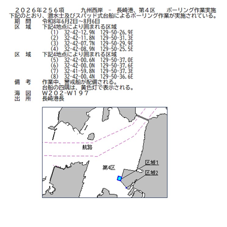 水路通報掲載内容